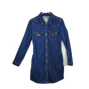 Americanino Women's Denim Shirt Dress Size Medium